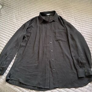 Express boyfriend small silky smooth shirt